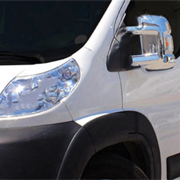 Peugeot Boxer Ayna Kapağı 2 Prç Abs Krom 2006-2014 - Resim 2