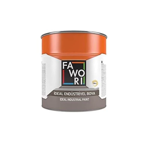 Fawori Endüstriyel Koyu Kahve  Boya 2,5  Kg