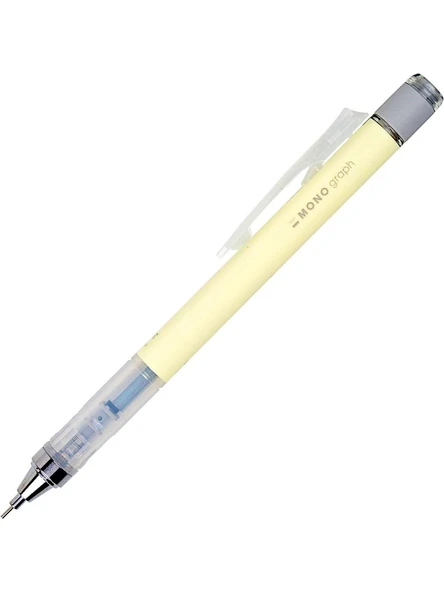 Tombow Mono Graph Mekanik Pastel Krem Sarı 0.7 Uçlu Kalem (MG-54R7)