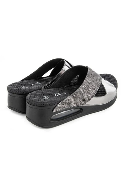 Muya Fly 31169-086 Air Max Anatomik Taban Kadın Terlik Füme 36-40 - 4