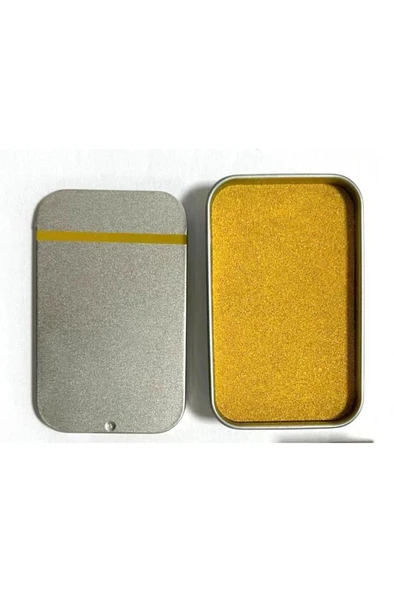 Gold Mürekkepli Baskı Pedi Istampa Ofis Boyu 80*50mm Su Bazlı