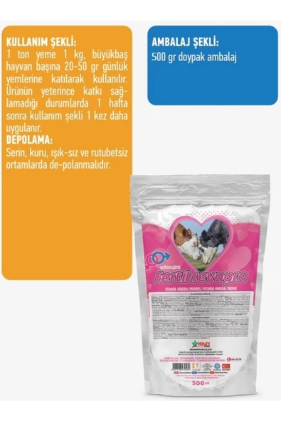 Hs Tarım Vetasupra Fertil Revagra 500gr - 6