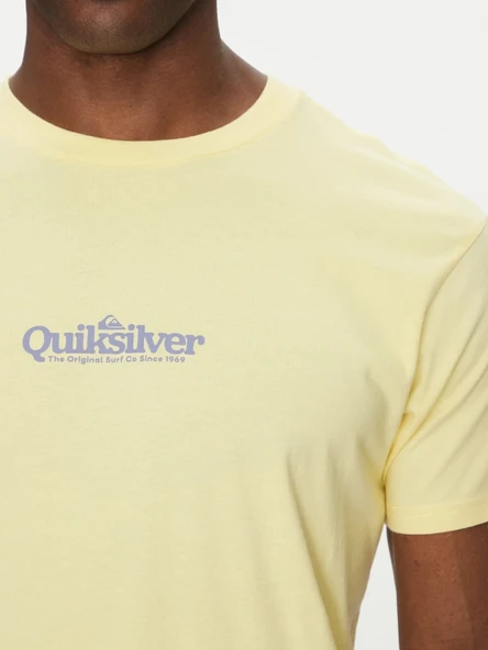 Quiksilver EQYZT08062 Erkek Kısa Kollu Tişört EQYZT08062 Sarı - Resim 4