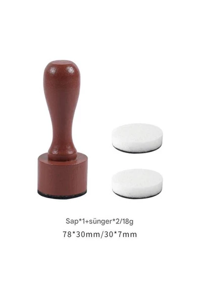 Sünger Baskı Fırçası Kolay Boyama Başlığı Stensil Şablon - 9