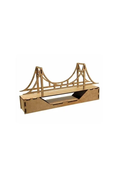 Südor Wood Ahşap Kendin Yap Maket Köprü 311 X 65 X 137 Mm - 3
