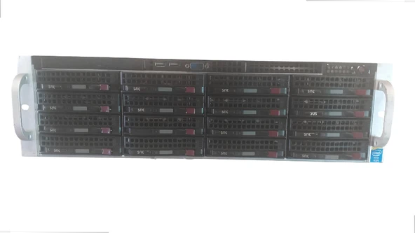 SNC Server  2x Intel Xeon  40 GB ECC RAM  18 TB HDD  Yüksek Performanslı Kurumsal Sunucu