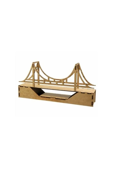 Südor Wood Ahşap Kendin Yap Maket Köprü 311 X 65 X 137 Mm - 2