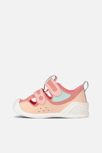 Vicco Riga 950.E24Y.214 Anatomik Taban Kız Çocuk İlk Adım Ayakkabı Pudra 19-23 - 2