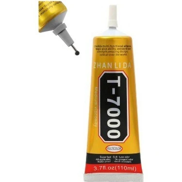 Zhanlida T7000 Ekran Dokunmatik Siyah Silikon Yapıştırıcı 110ML - 2