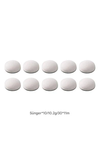 Sünger Baskı Fırçası Kolay Boyama Başlığı 10 lu Süngeri