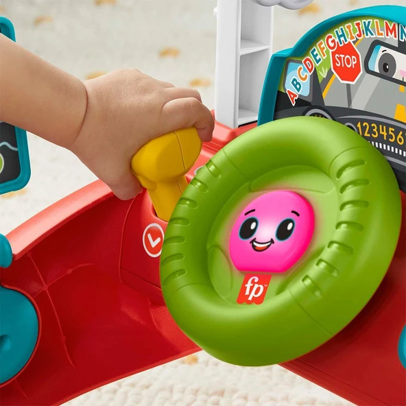 HJP48 Fisher-Price İlk Arabam Çift Yönlü Yürüteç - 3