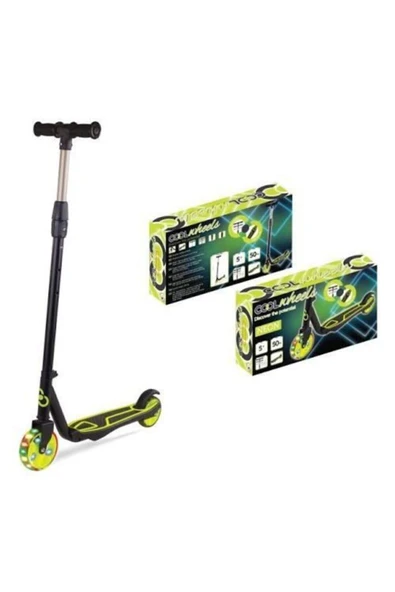 2 5 Yaş Ve Üzeri Neon Scooter Siyah 50 Kg - 2