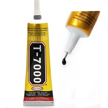 Zhanlida T7000 Ekran Dokunmatik Siyah Silikon Yapıştırıcı  50ML - 2