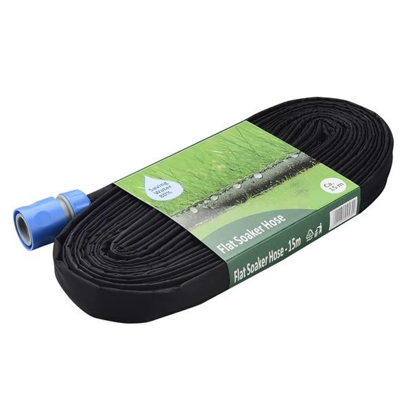 Tycoon TY9315 15 mt Düz 1/2" Adaptörlü Terleyen Sulama Hortumu