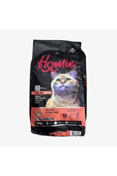 Somonlu Kısırlaştırılmış Kedi Maması 12 Kg