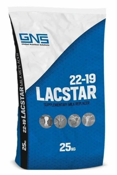 GNS Lacstar 22-19 Hayvansal İçerikli Buzağı Maması 25 Kg Kraft