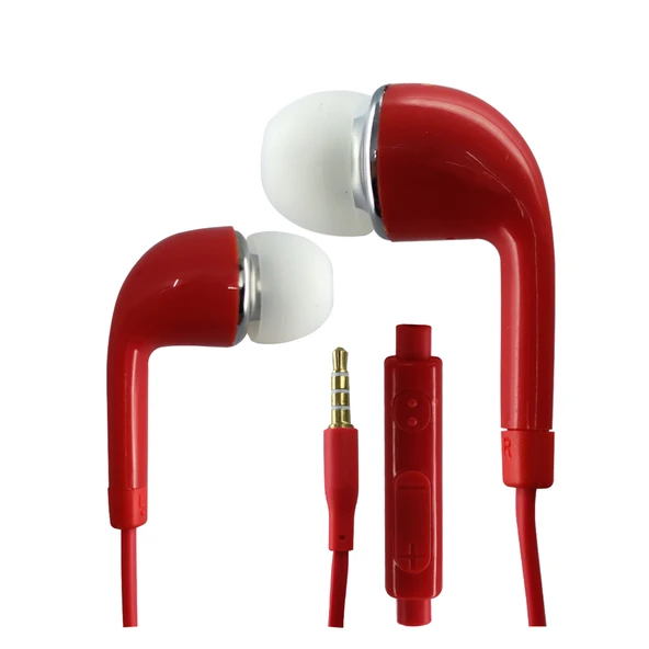 Nettech NT-112 3.5 Jack Girişli Kulak İçi Kulaklık (Kırmızı) - 3