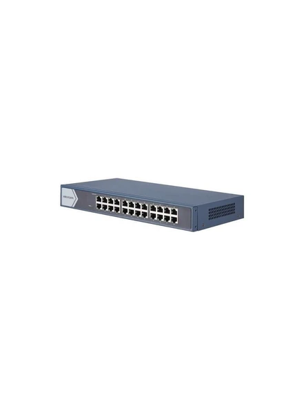 Hikvision 24PORT DS-3E0524-E(B) Gıgabıt Yönetilemez Switch Rackmount