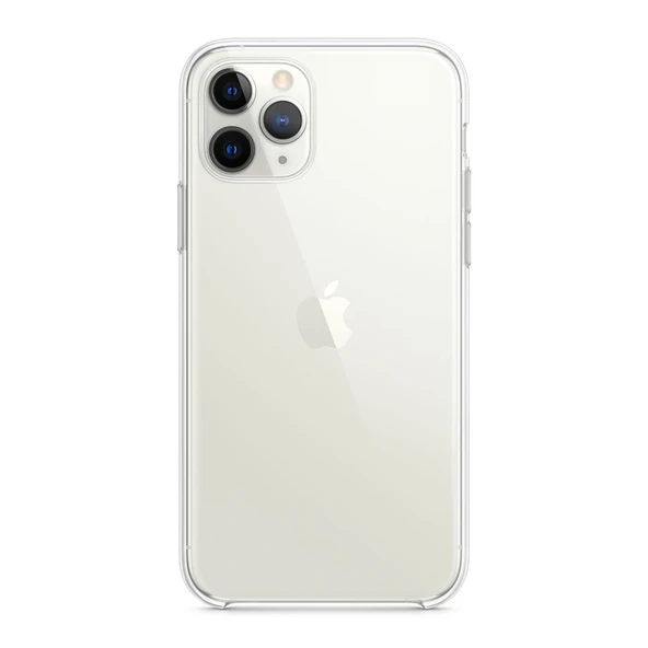 iPhone 11 Pro Uyumlu Uyumlu Lüx Seri Şeffaf Silikon Kılıf