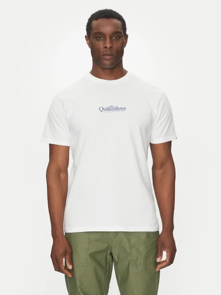 Quiksilver EQYZT08062 Erkek Kısa Kollu Tişört EQYZT08062 Beyaz