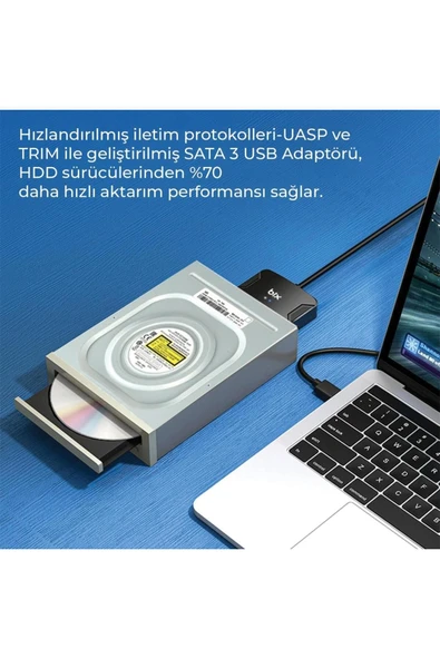 Bix BX04HD USB to SATA Dönüştürücü - Resim 3