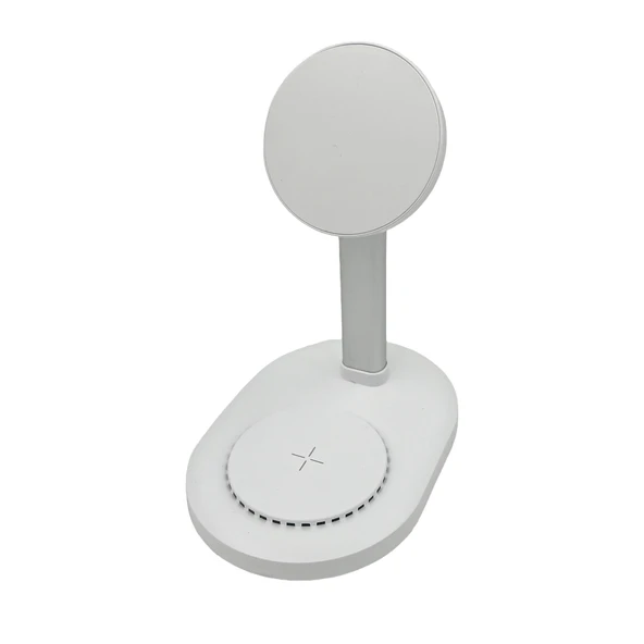 18W Wireless Kablosuz Şarj Standı (Beyaz)