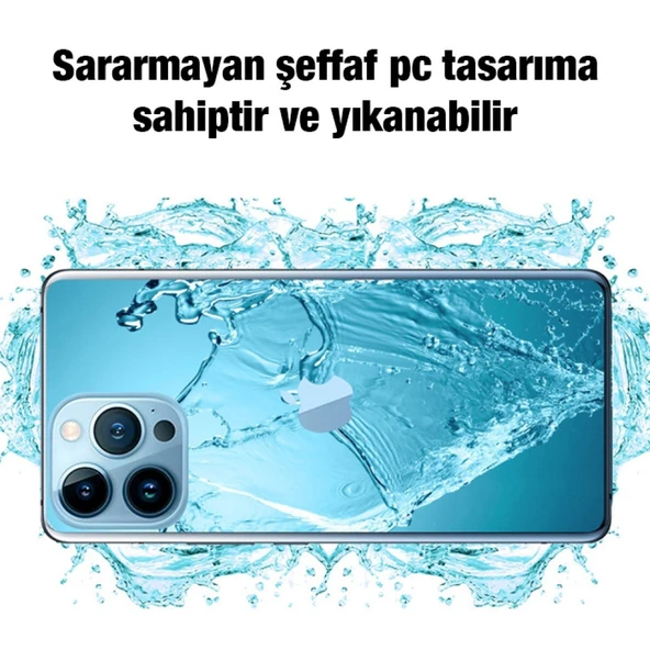 iPhone 12 Pro Kamera Korumalı Ultra İnce Şeffaf Silikon Kılıf - 4