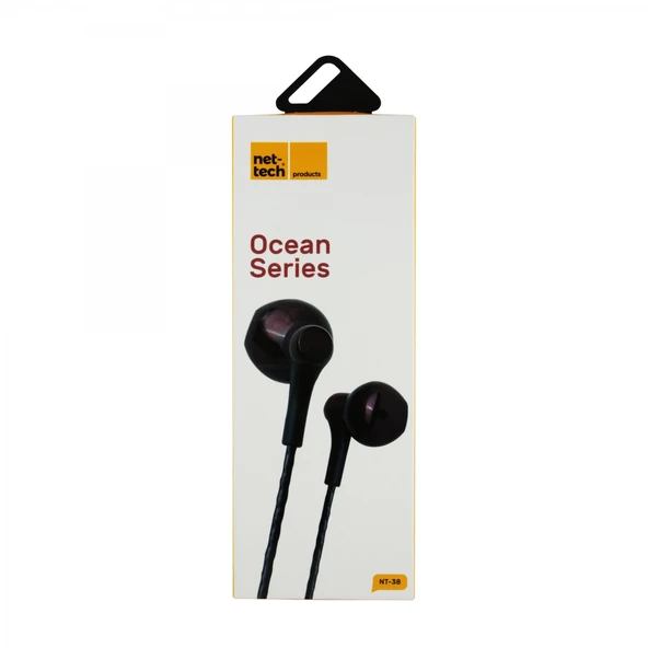 Nettech NT-38 3.5 Jack Girişli Kulak İçi Kulaklık (Kırmızı) - 2