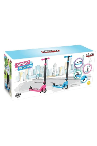PİLSAN SPORT SCOOTER (PEMBE)