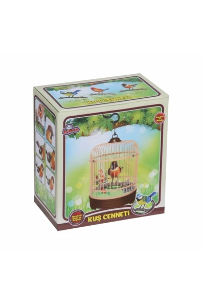 VARDEM OYUNCAK Hl507b-d-f Kafesli Büyük Kuş -vardem