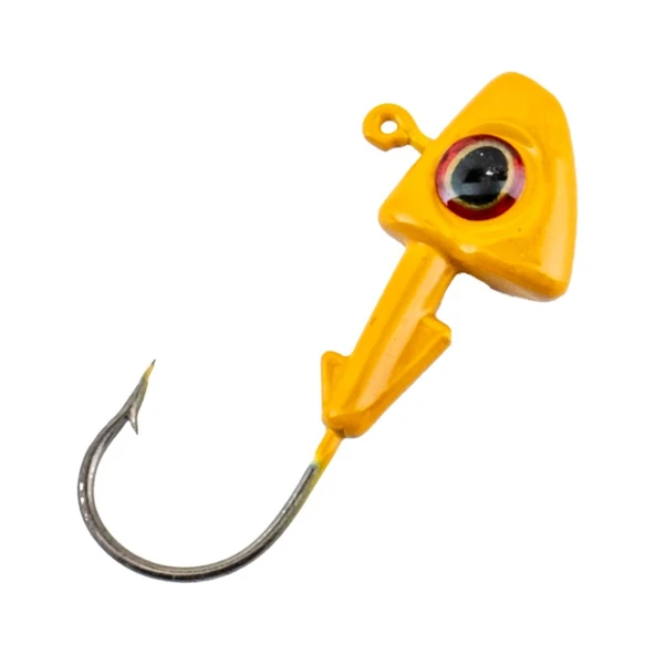 Jighead - Zoka - Kurşunlu Olta İğnesi - (XH-A 07) - Sarı - 6 Gr ürün görseli 1