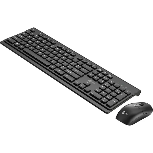 KW203 2.4ghz Kablosuz Türkçe Q Klavye & Mouse Set Siyah - 10
