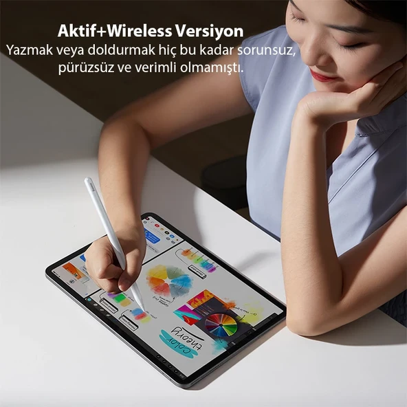 Baseus Smooth Writing Kapasitif Stylus Aktif Versiyon Dokunmatik Kalem - 3