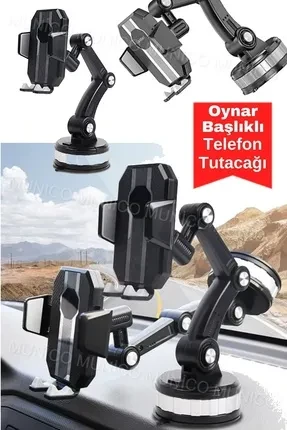 CARUB Telefon Tutucu Akrobat 360° 32cm Vantuzlu - 2