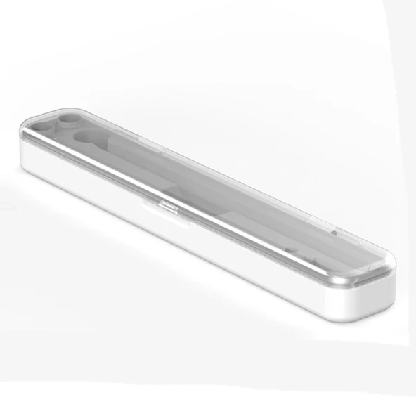 Apple Pencil İçin Taşınabilir Şarjlı Kalem Kutusu (Beyaz) - 4