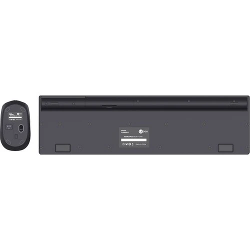 Lenovo Lecoo KM2001 Kablosuz Türkçe Q Klavye & Mouse Set Siyah - 5