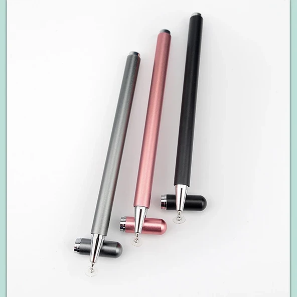 Universal VERS2 Stylus Kapasitif Tablet Telefon Dokunmatik Kalem (Rose Gold) - 3