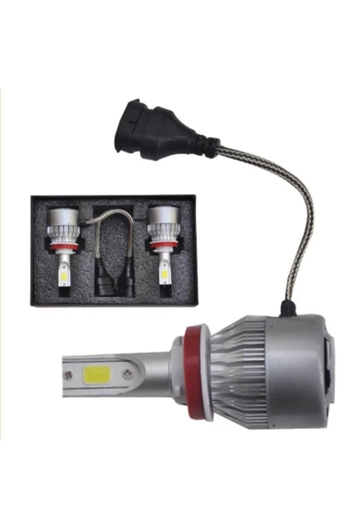 TRENDLIFEOTO Power Turbo H11 Led Xenon Şimşek Zenon Mükemmel Işık