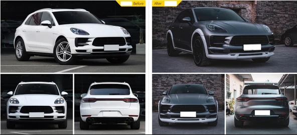 Macan 2018+ Semi Wıde Body Kıt - Resim 2