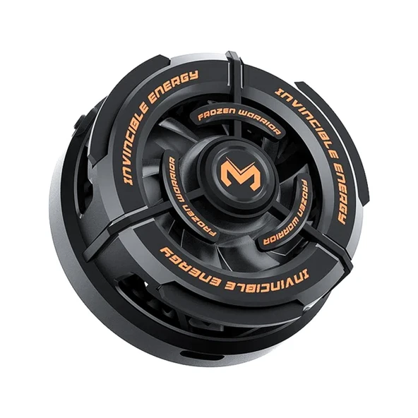 Memo CX-02 Manyetik Kablosuz Şarj ve Cep Telefon Soğutma Fanı Radyatör Soğutucu (Siyah)