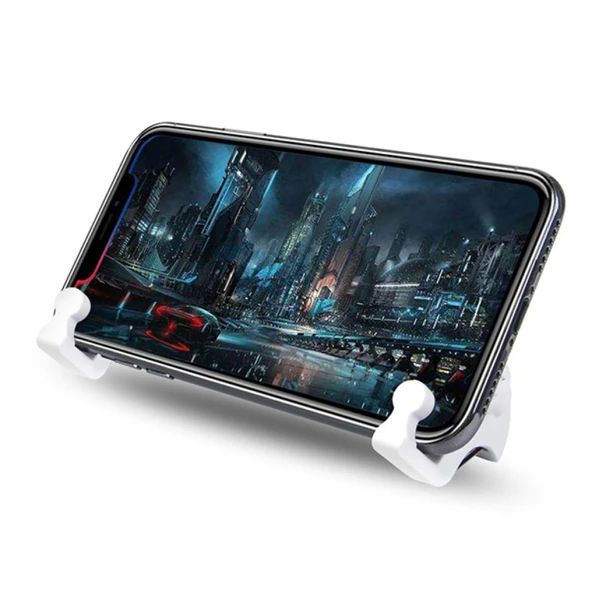 One Pair Profesyonel Joystick Pubg Oyun Ateşleyici Aparat 2 Adet (Siyah) - 6