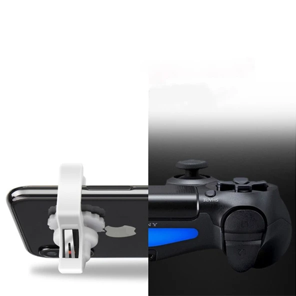 One Pair Profesyonel Joystick Pubg Oyun Ateşleyici Aparat 2 Adet (Siyah) - 5