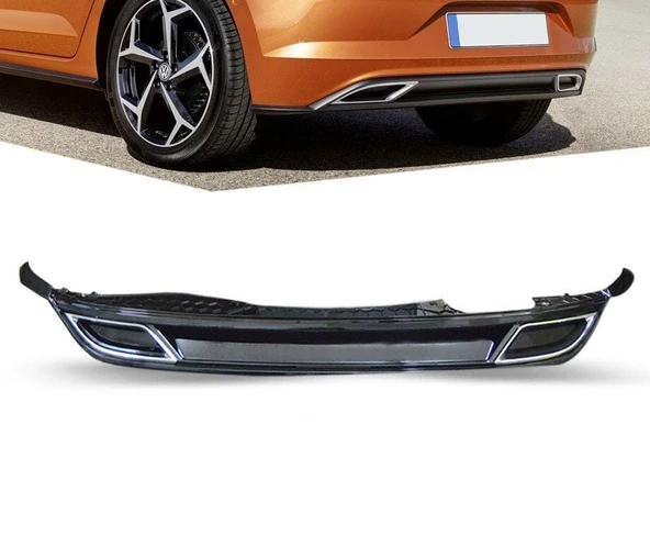 Volkswagen Polo R Line Difüzör 2019+ - Resim 4