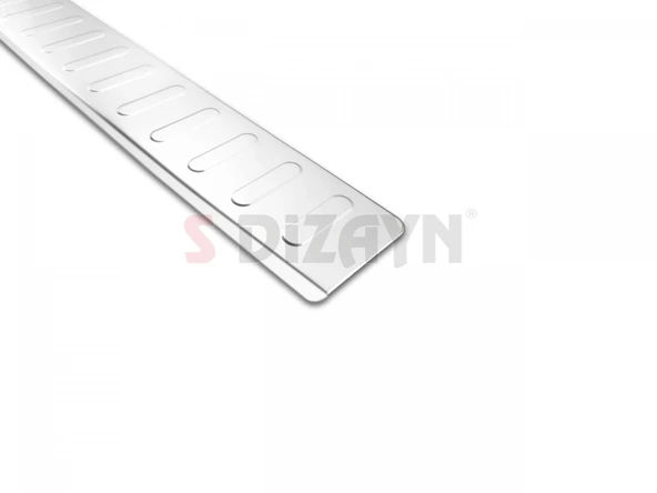 S-Dizayn Renault Traffic Krom Arka Tampon Eşiği Geniş Model 2001-2014 A+ Kalite - 4
