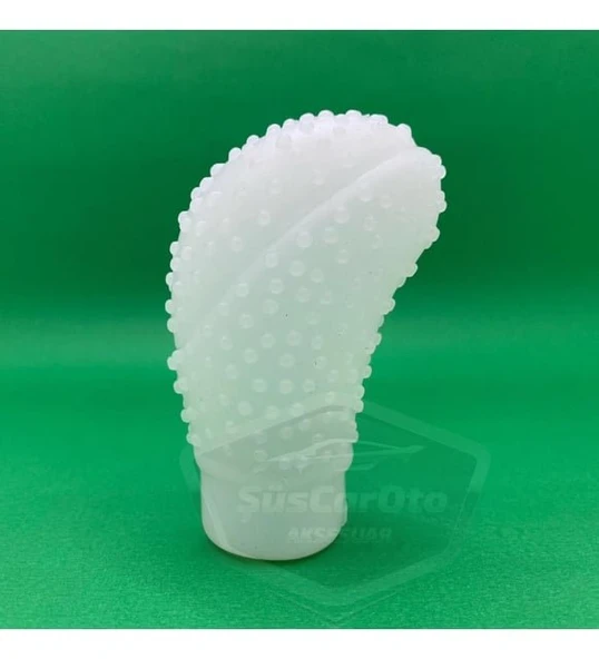 CARUB VitesTopuz Kılıfı Silikon Oval Masajl Şeffaf - 2