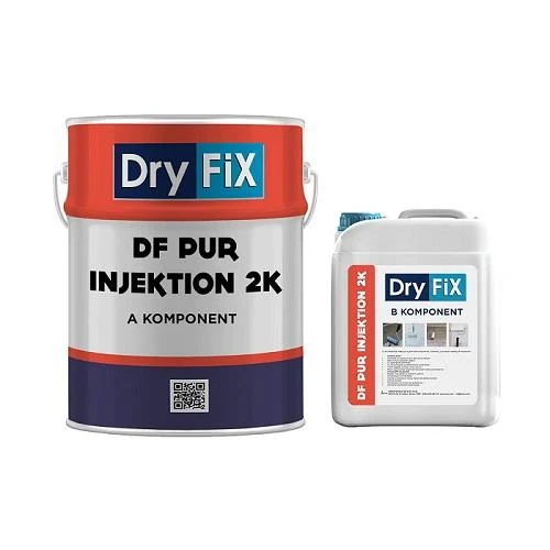 Dryfix Df Pur İnjektion 2K Poliüretan Esaslı Enjeksiyon Reçinesi 27.5 Kg Set