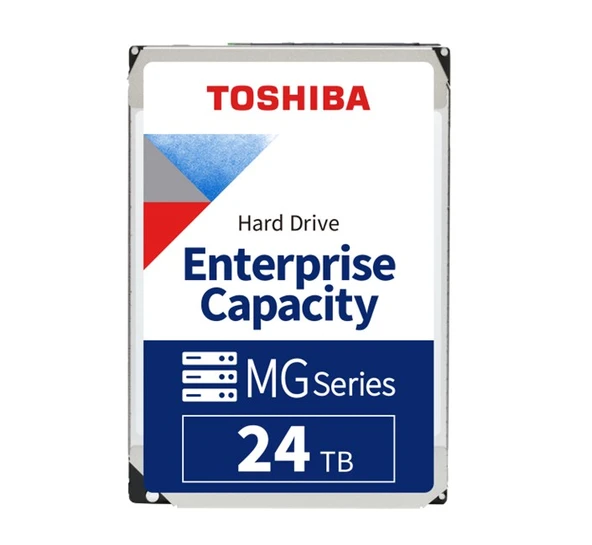 TOSHIBA MG11ACA24TE MG Series 3.5" 24TB 7200rpm 1024MB SATA Enterprise 7/24 Harddisk