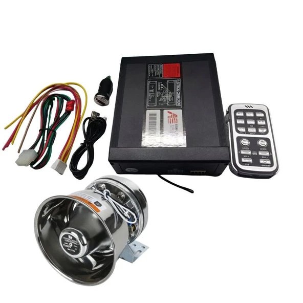 Siren 300w gümüş renkli hoparlörlü / SSSR56 ürün görseli