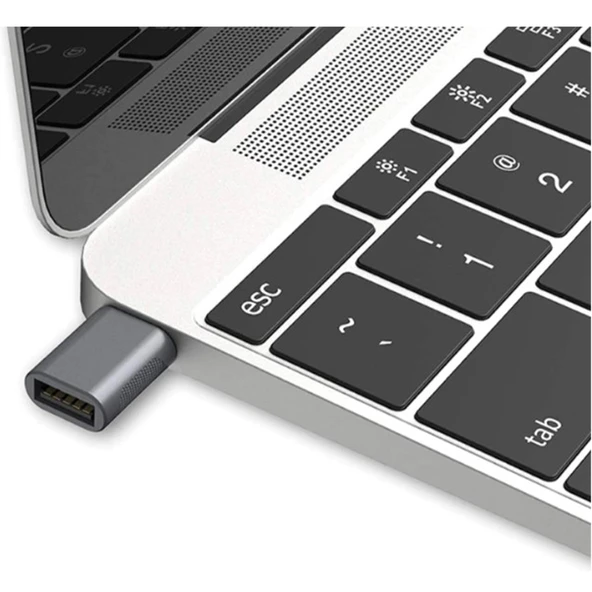Nettech NT-OT05 USB To Lightning Dönüştürücü (Siyah) - 2
