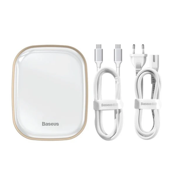 Baseus 6in1 USB Type C Çok Fonksiyonlu HUB, B 3.0,RJ45,HDMI,SD,micro SD 60W (Beyaz) - 3